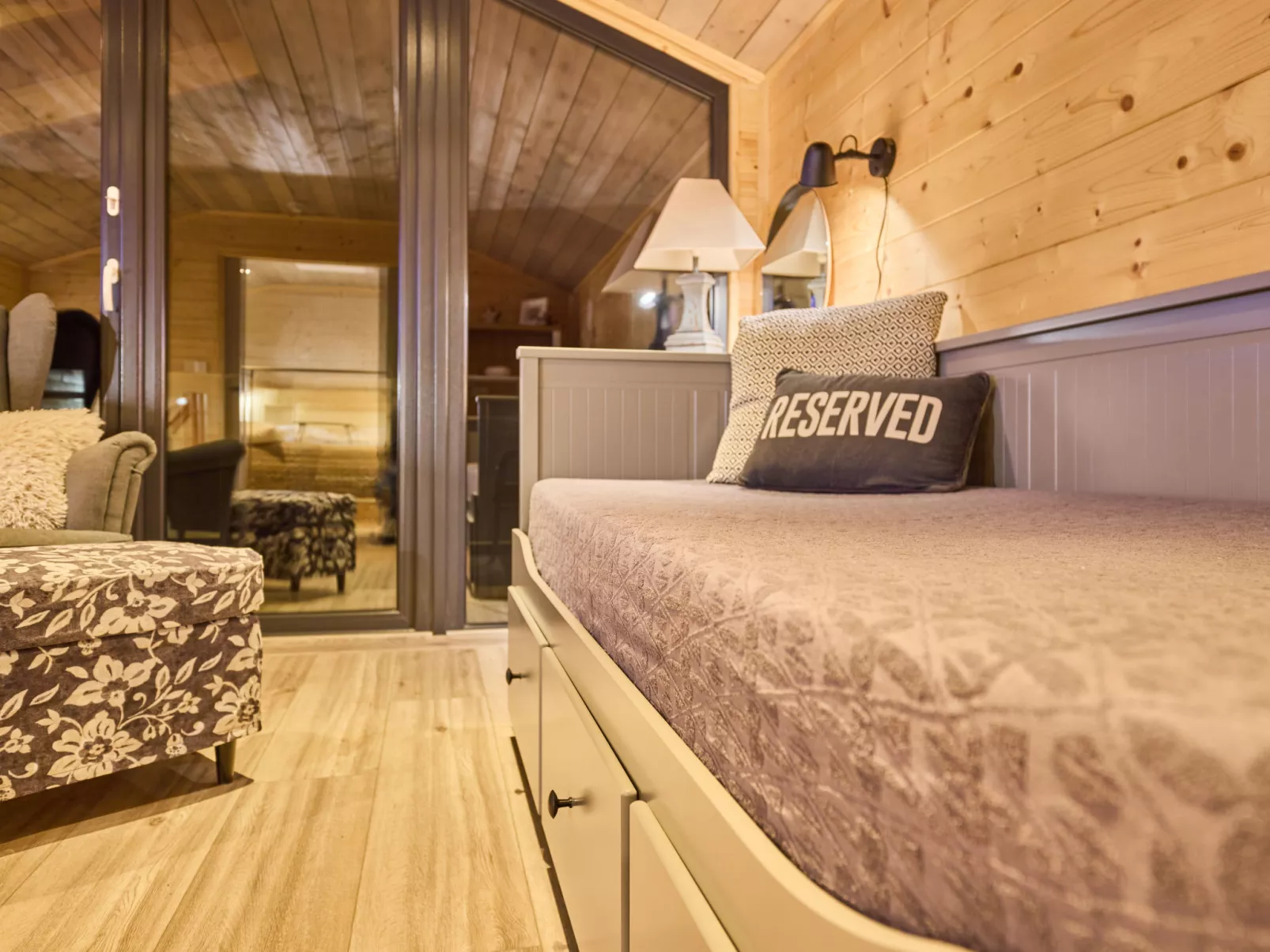 Luxe Timber Lodge & Yoga Loft-Inside