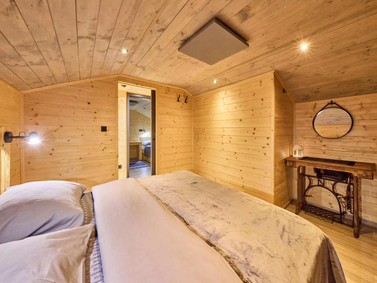 Luxe Timber Lodge & Relaxing Bath”-Inside