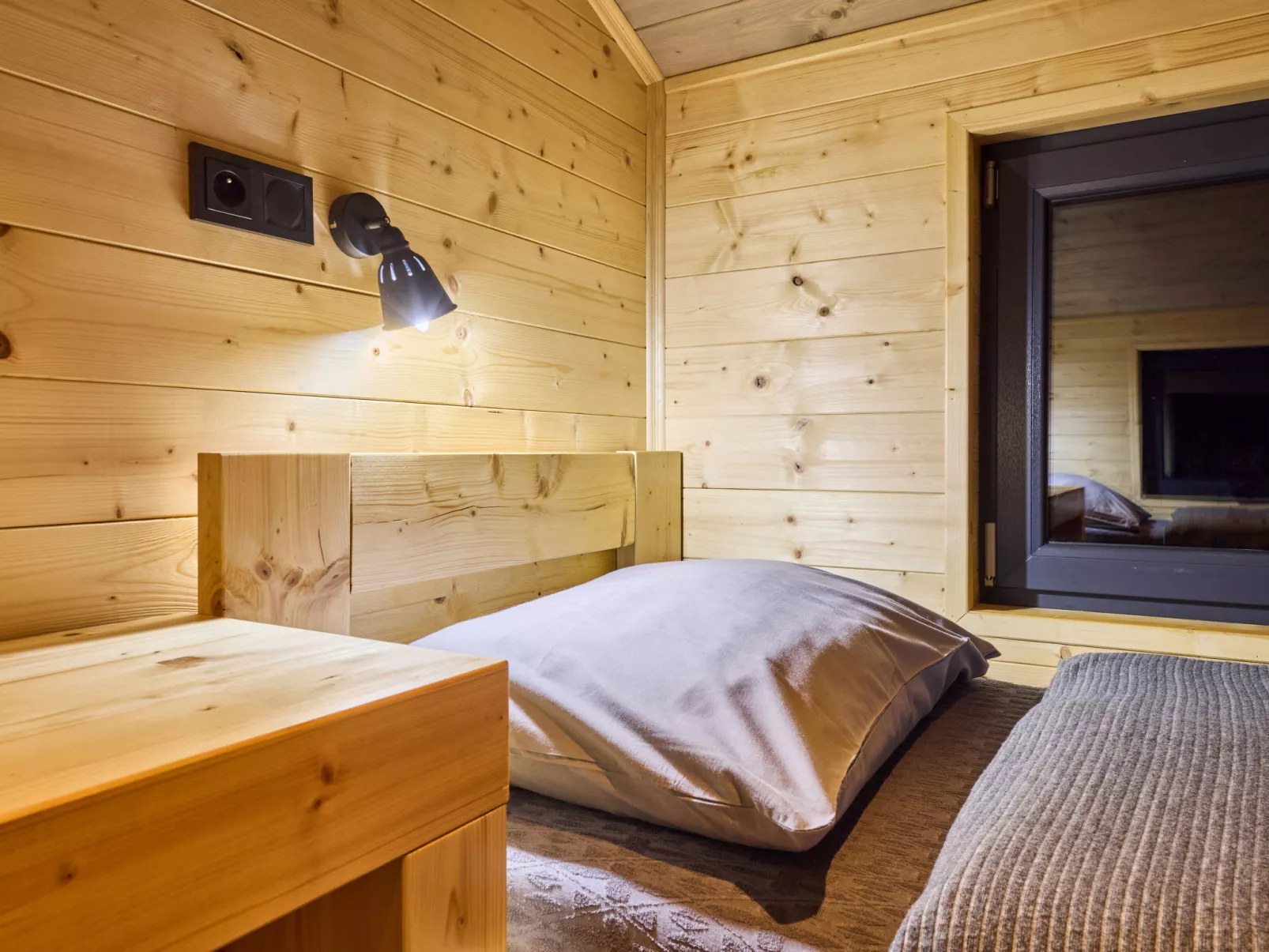 Luxe Timber Lodge & Relaxing Bath”-Inside