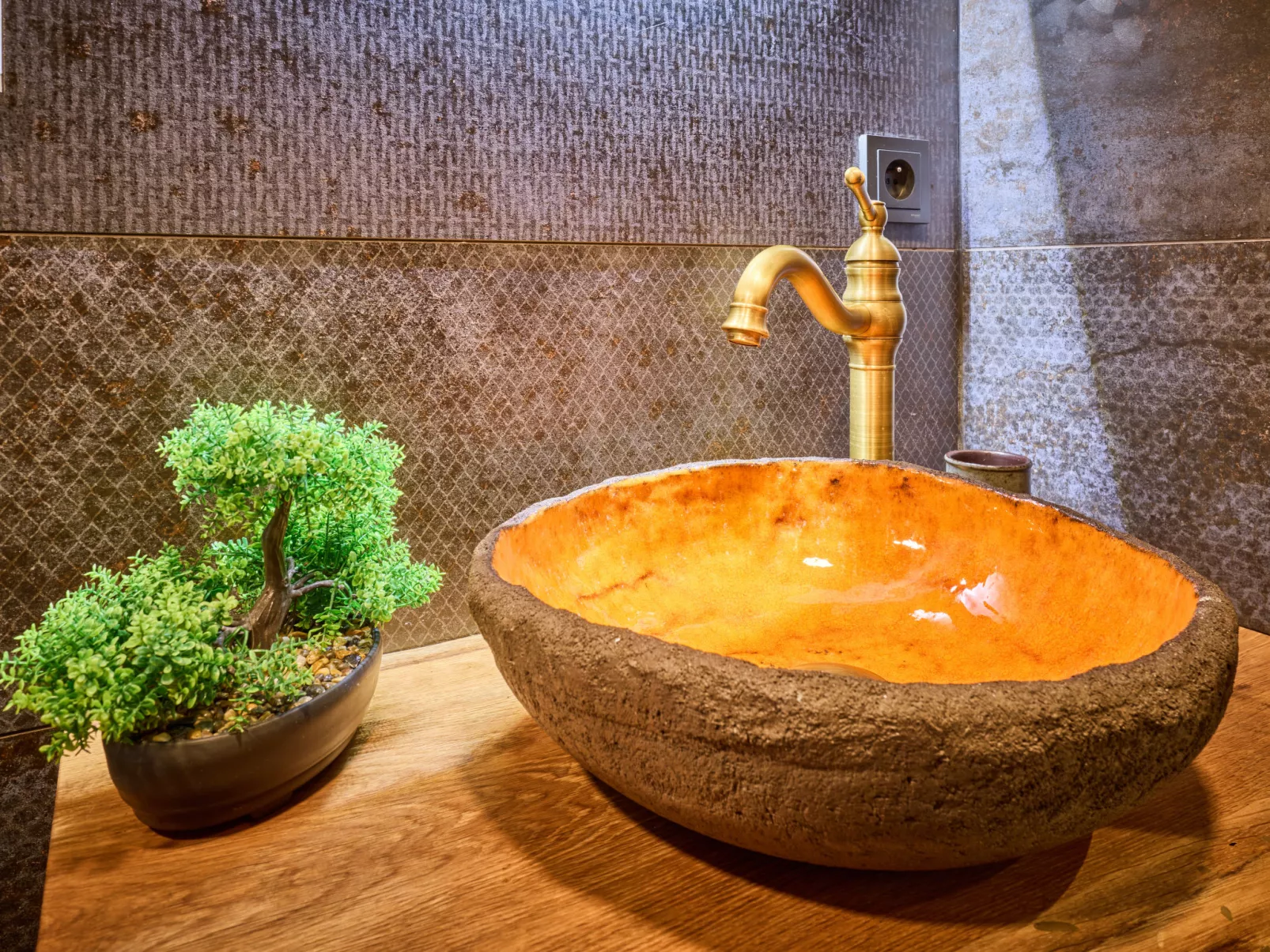 Luxe Timber Lodge & Relaxing Bath”-Inside