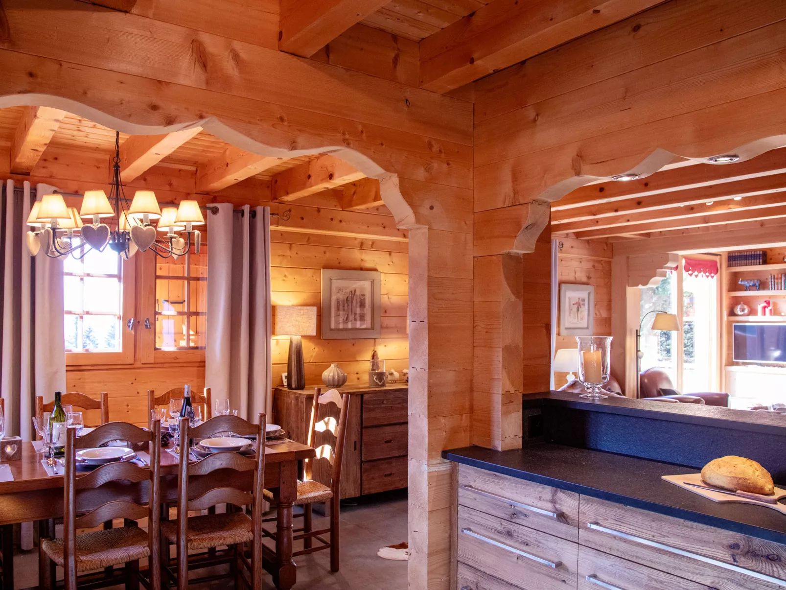 Chalet Nirvana-Drinnen