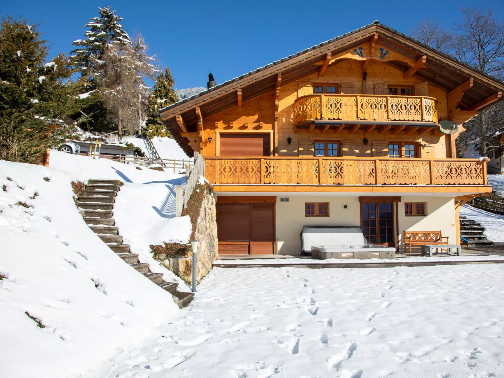 Chalet Nirvana-Draußen