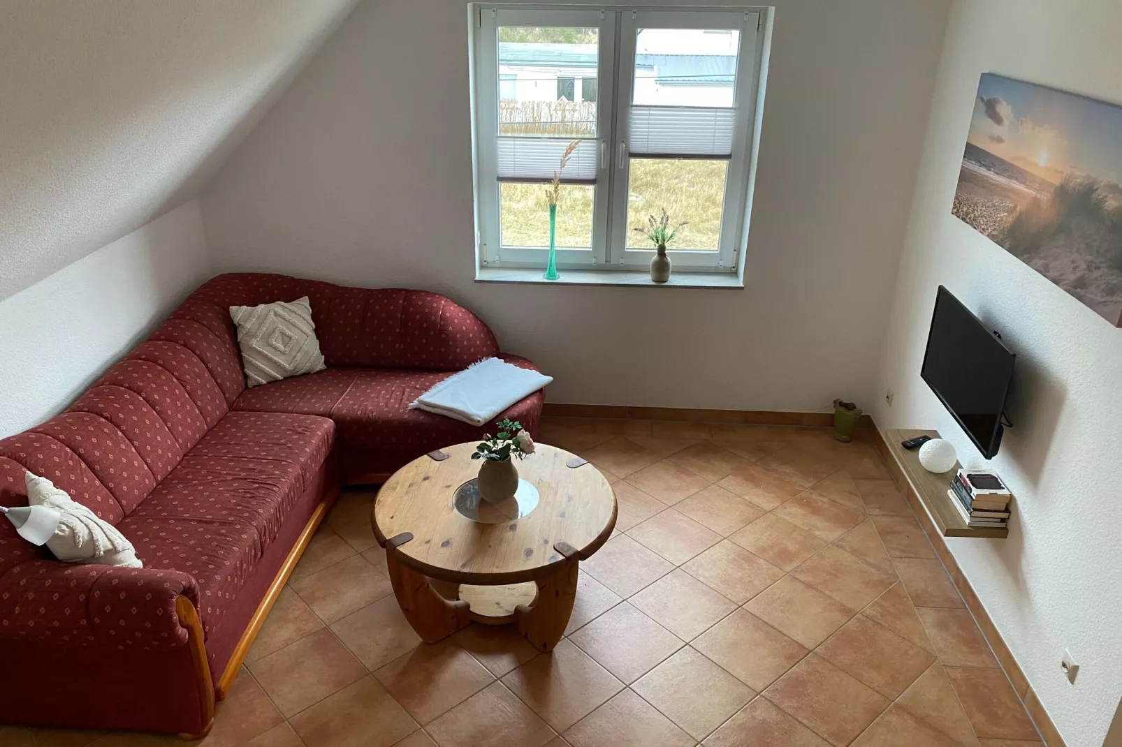 Ferienwohnung an der Ostsee in Pruchten naehe Kanalbrücke-Living room