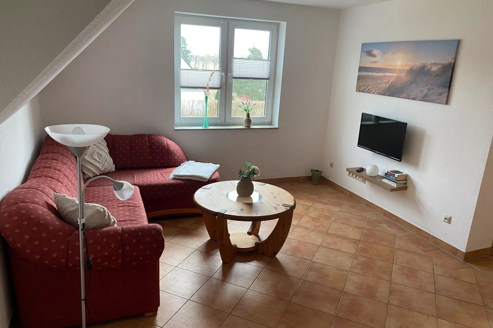 Ferienwohnung an der Ostsee in Pruchten naehe Kanalbrücke-Living room