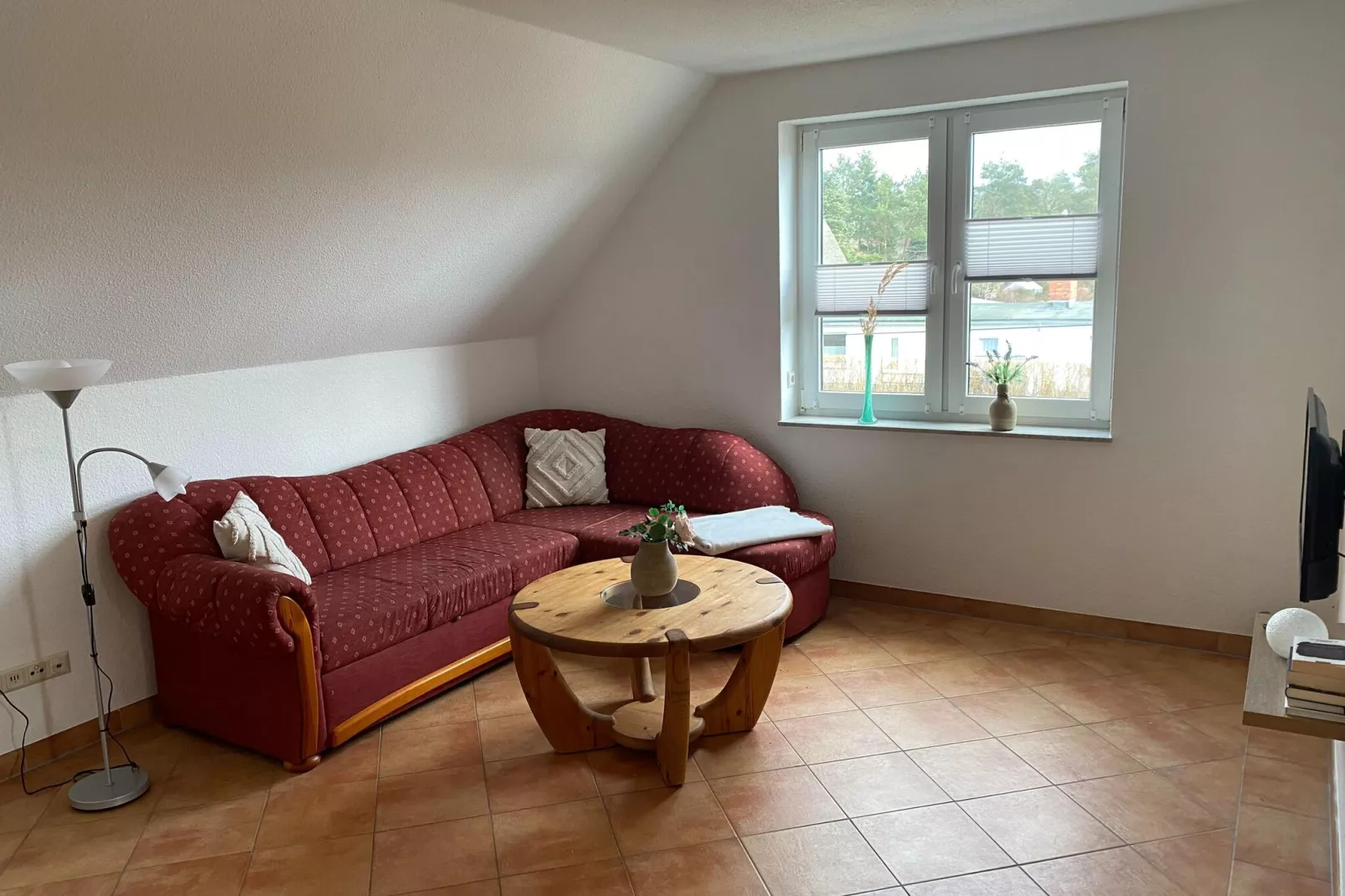 Ferienwohnung an der Ostsee in Pruchten naehe Kanalbrücke-Living room