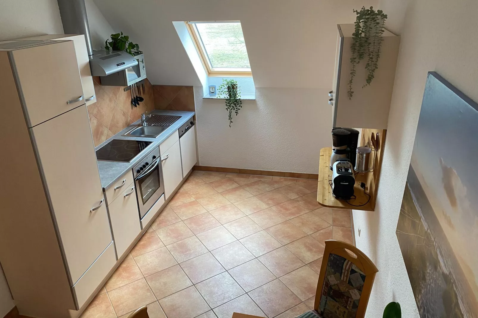 Ferienwohnung an der Ostsee in Pruchten naehe Kanalbrücke-Kitchen