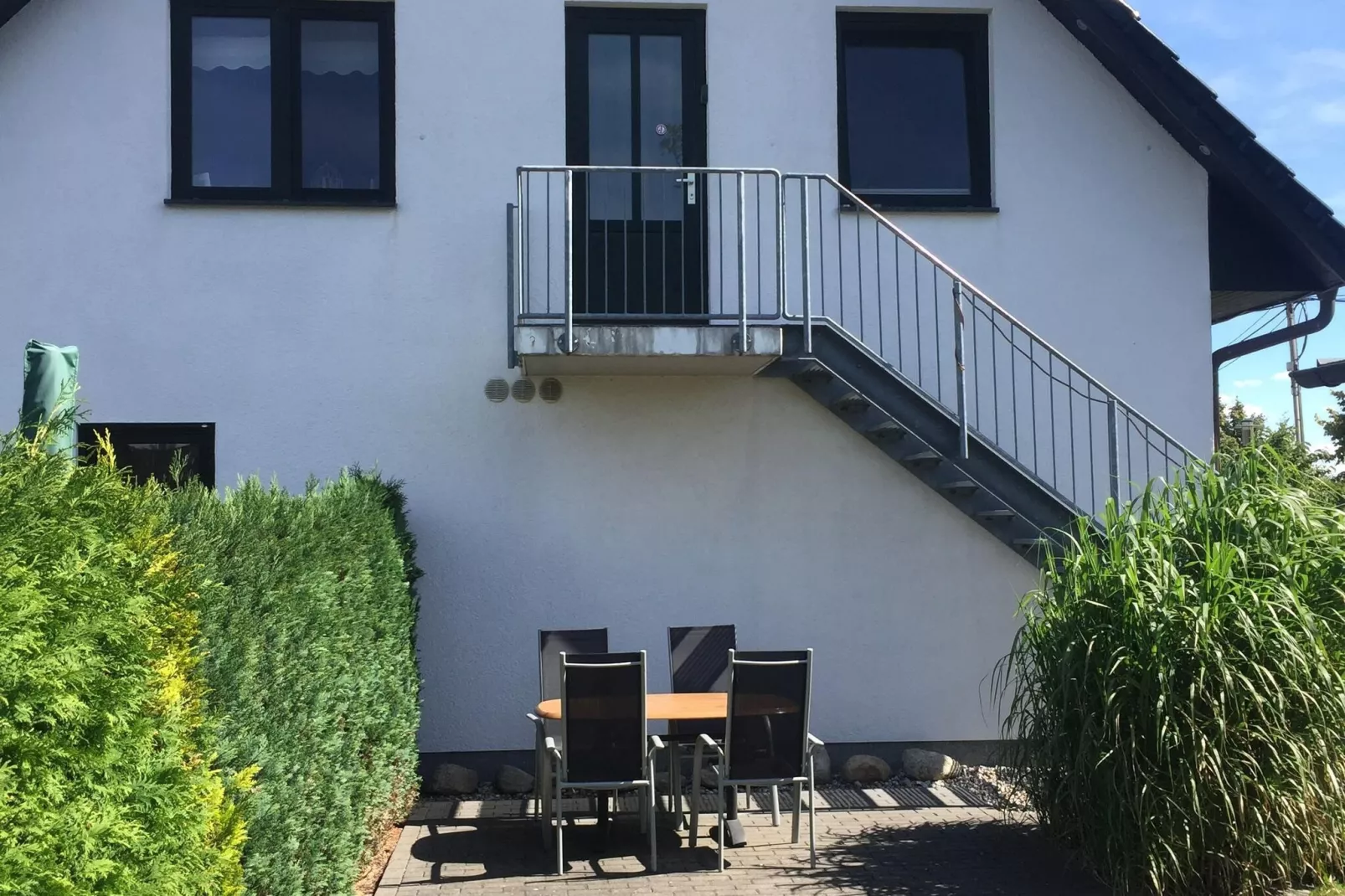 Ferienwohnung an der Ostsee in Pruchten naehe Zingst-Exterior summer