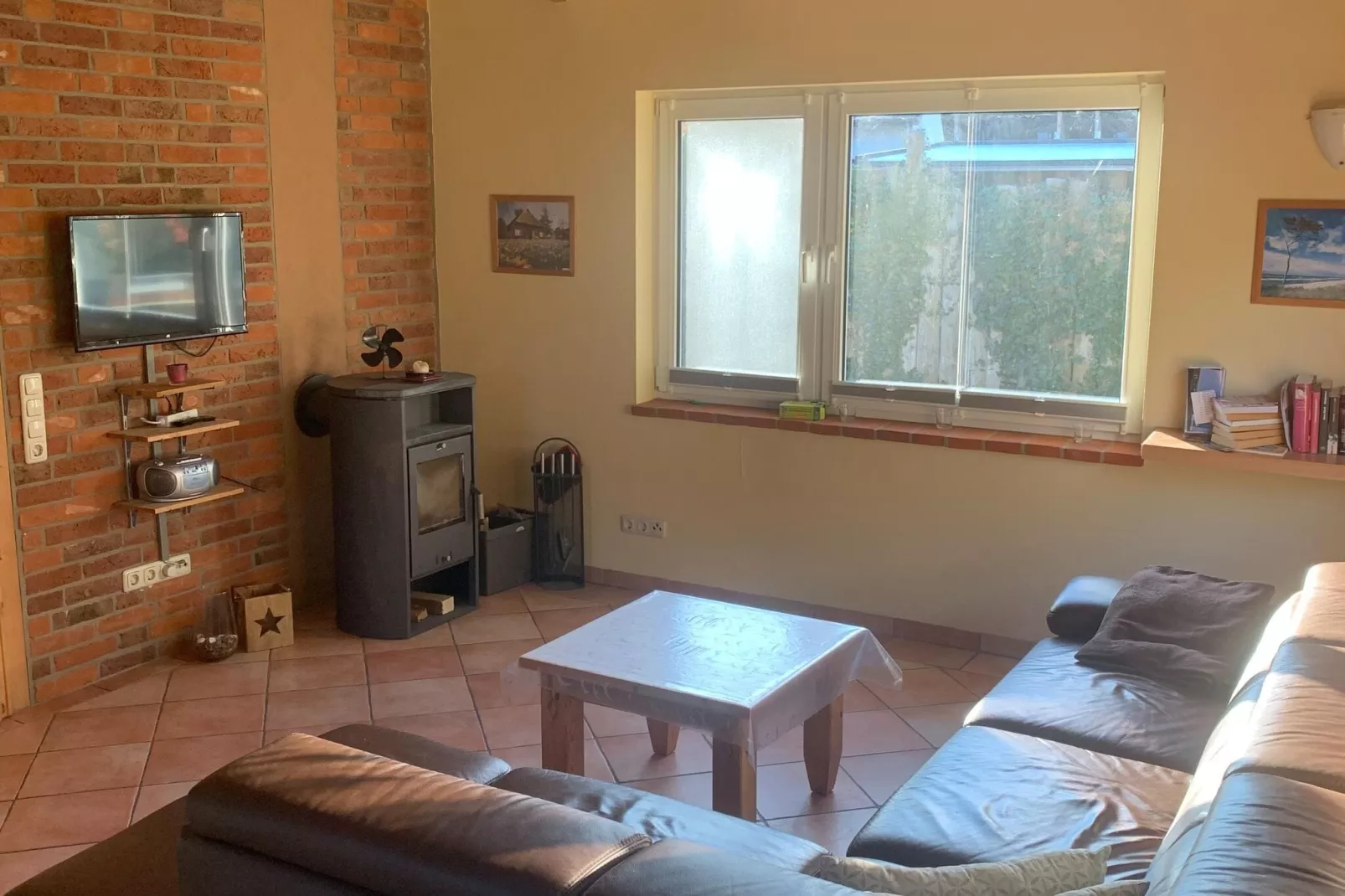 Ferienhaus an der Ostsee in Pruchten-Living room