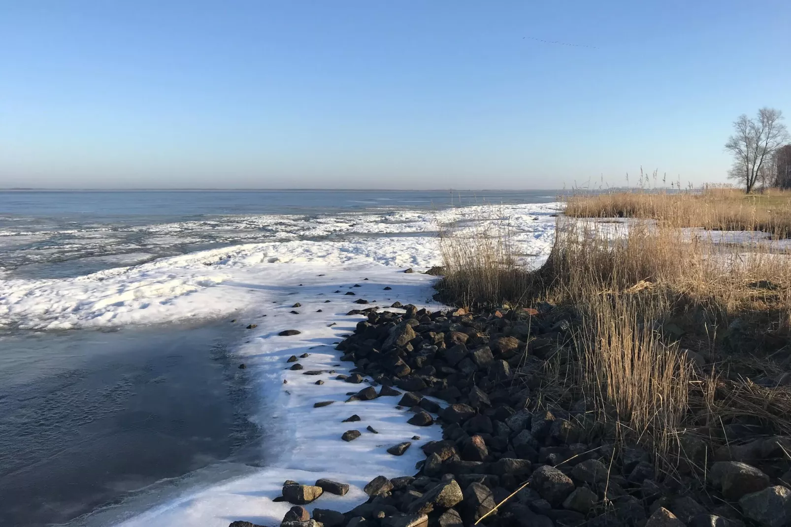 Ferienhaus an der Ostsee in Pruchten-Area winter 5km