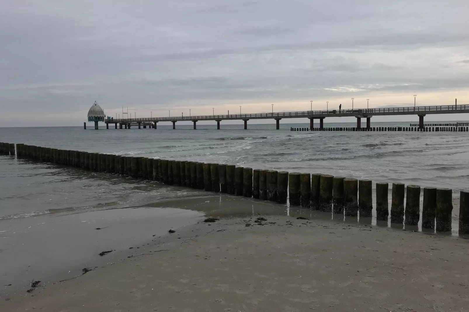 Ferienhaus an der Ostsee in Pruchten-Area winter 5km