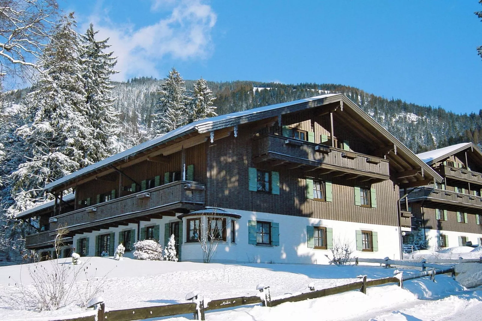 Schöne Unterkunft in den Alpen bei Bayrischzell-Exterior winter