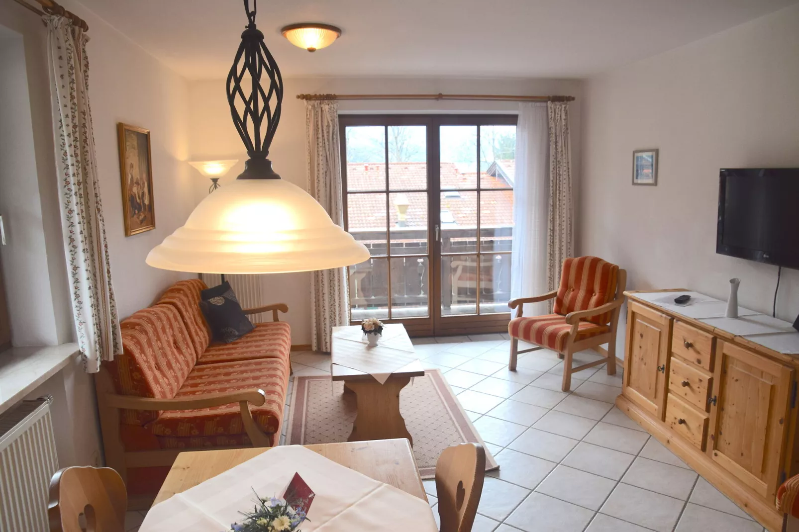 Schöne Unterkunft in den Alpen bei Bayrischzell-Living room