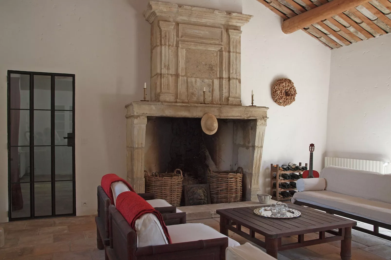 Mas Opideum-Living room