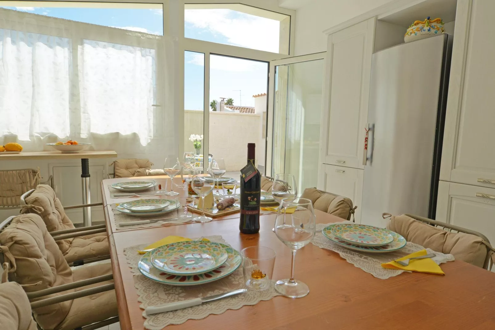Villa Principe Flo mit Privatpool-Salle à manger