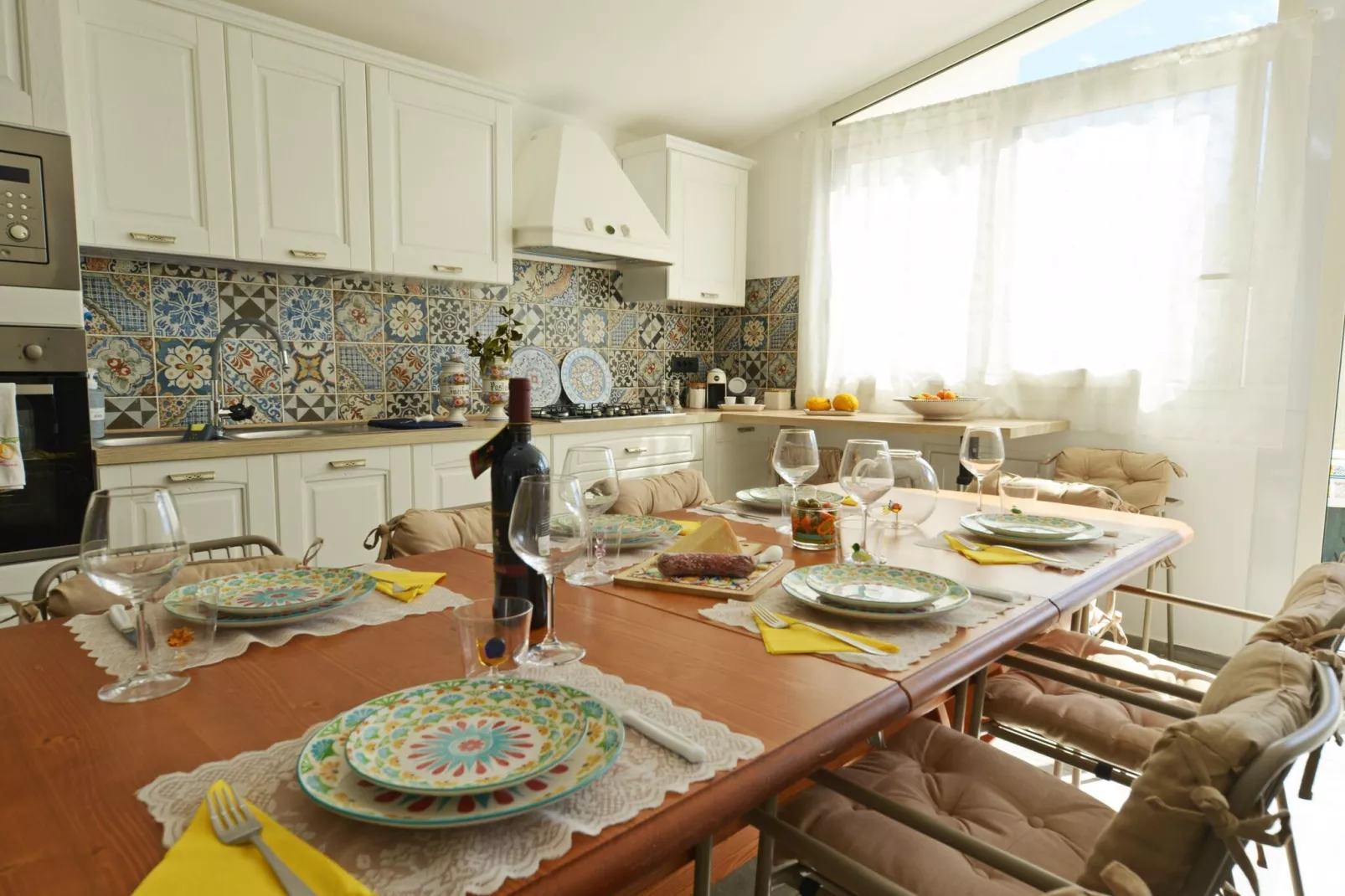 Villa Principe Flo mit Privatpool-Salle à manger