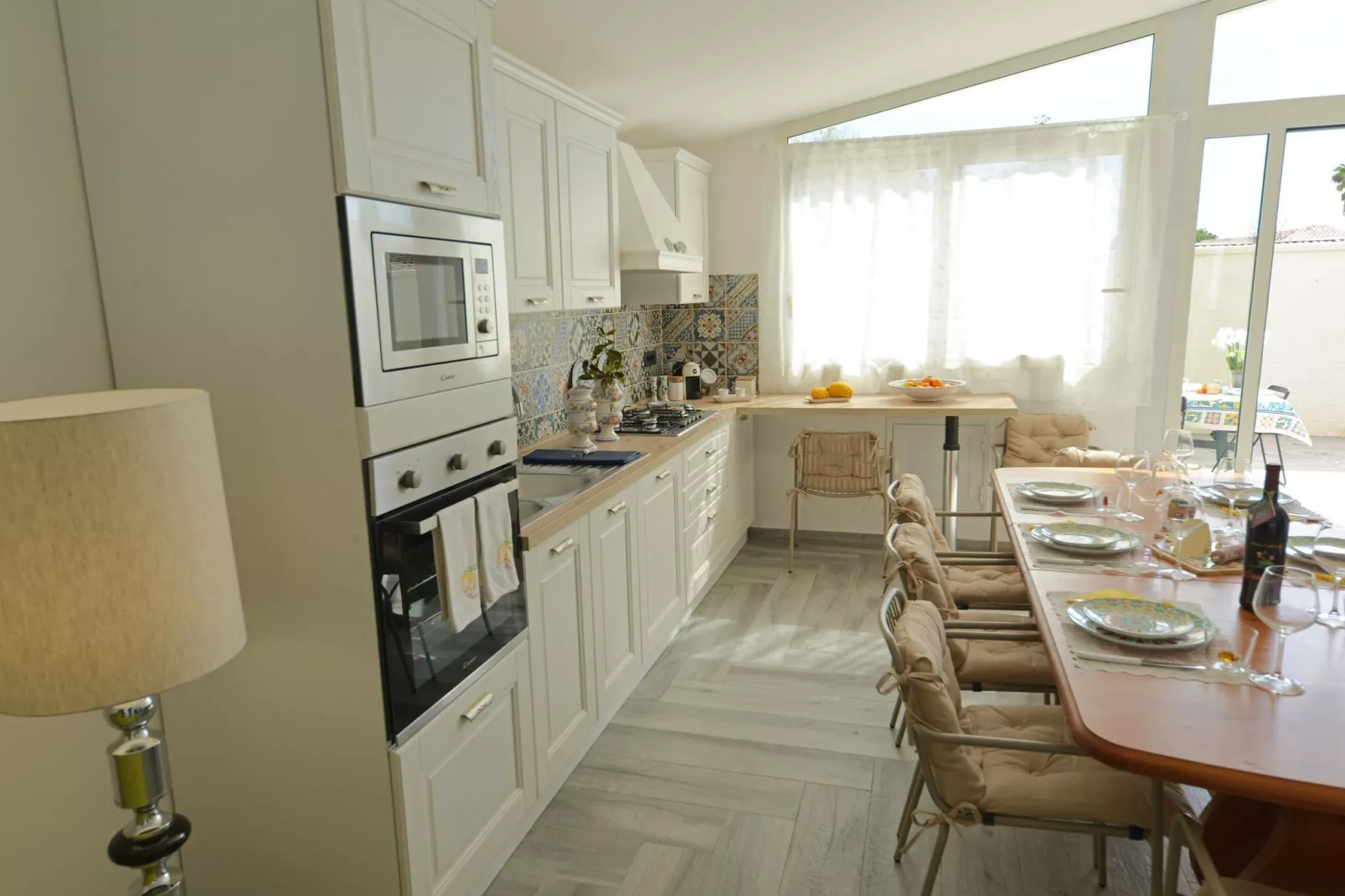 Villa Principe Flo mit Privatpool-Cuisine
