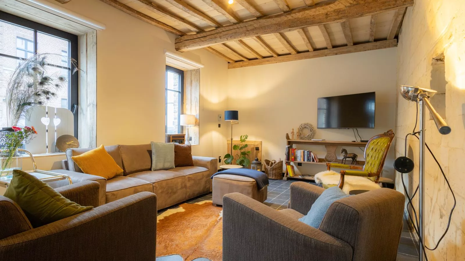 Maison Cuberdon-Wohnzimmer