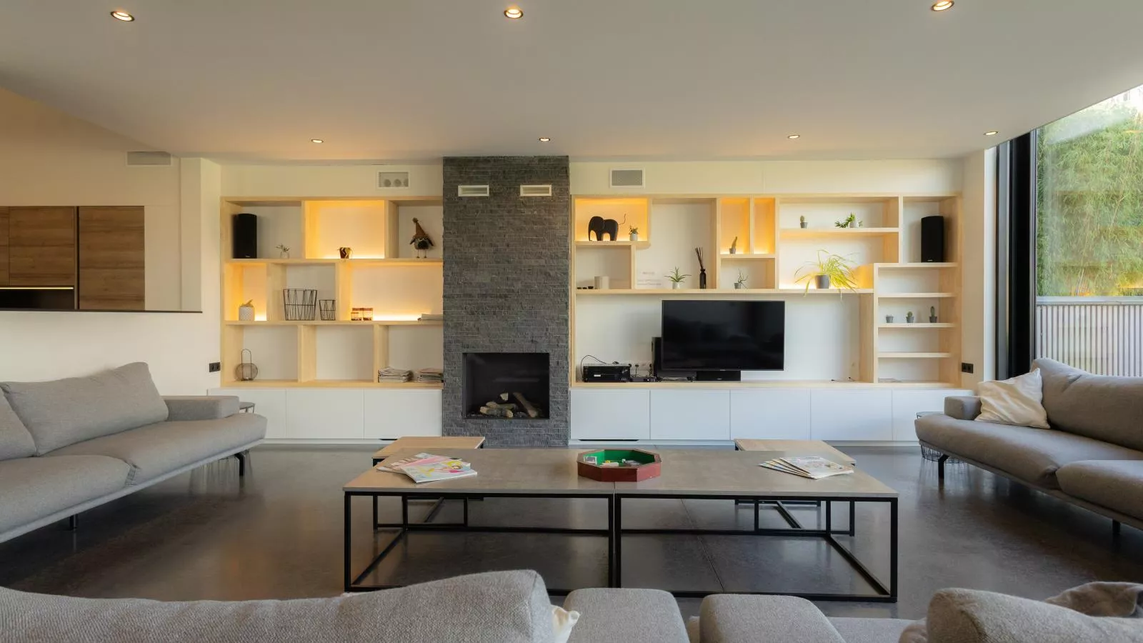 Villa Mareon-Living room