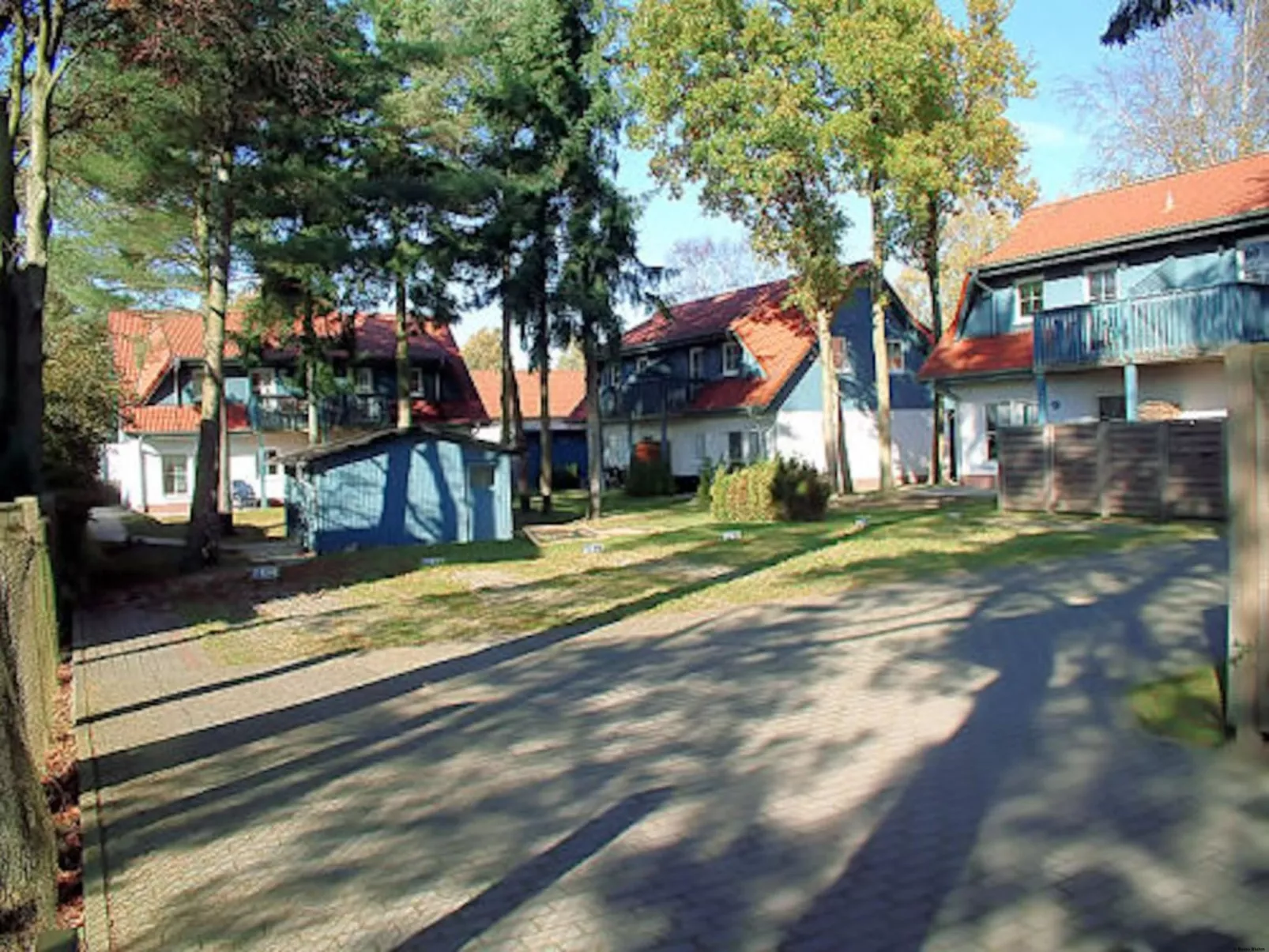 outside