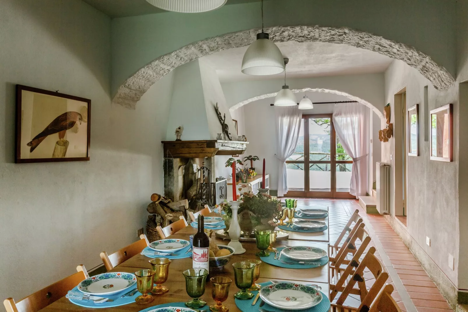 La Collinaccia-Dining room