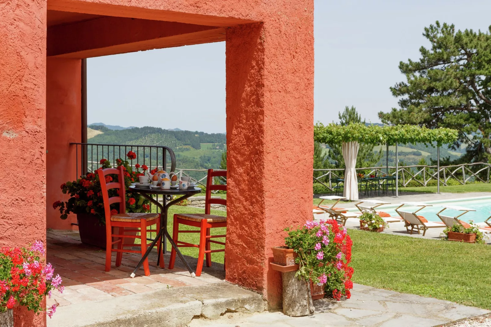 La Collinaccia-Terrace balcony
