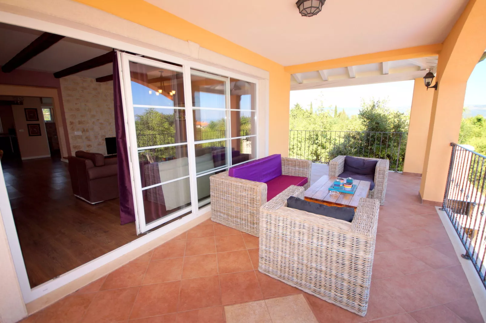 Villa Ari-Terrace balcony