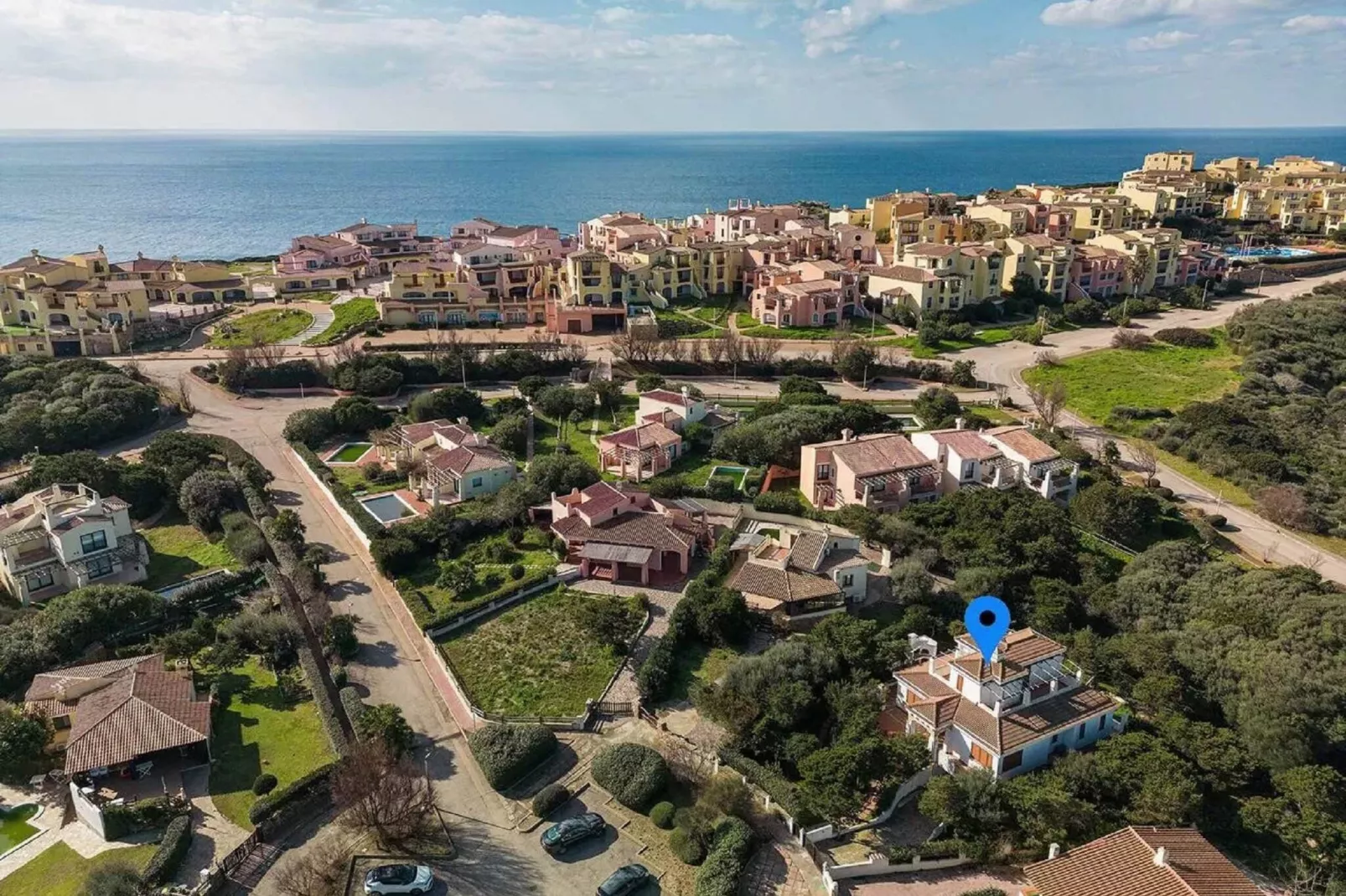 Villa la Fata-View summer