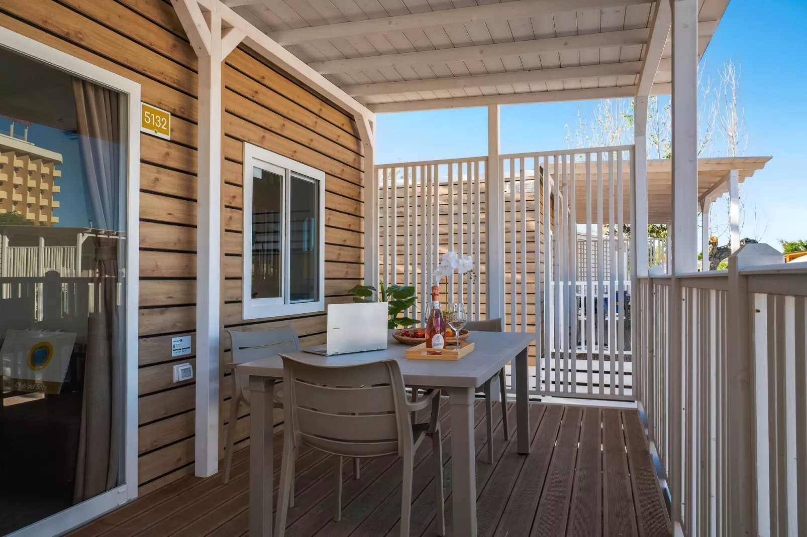 Residence Tenuta Primero Grado - Lodge Deluxe-Terrassenbalkon