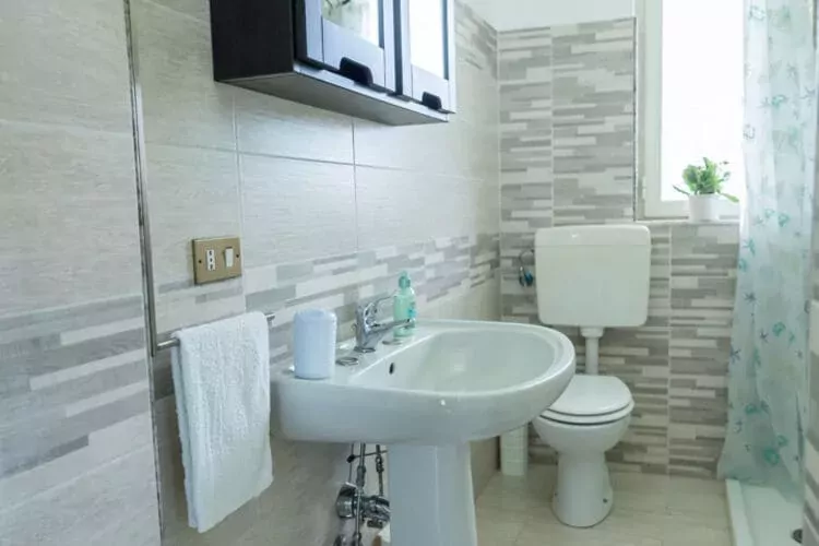 Ferienhaus Casa Mamma Maria Francavilla di Sicilia-Salle de bain