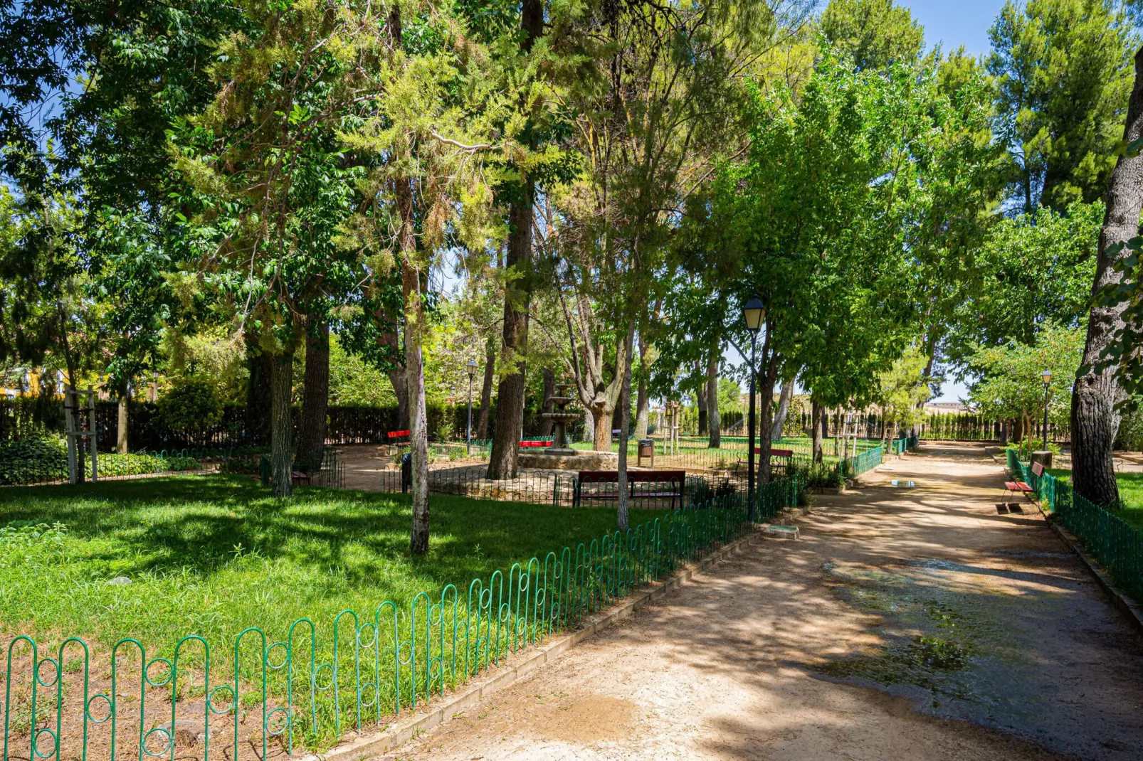 La Casa de Andújar-Jardin d'été