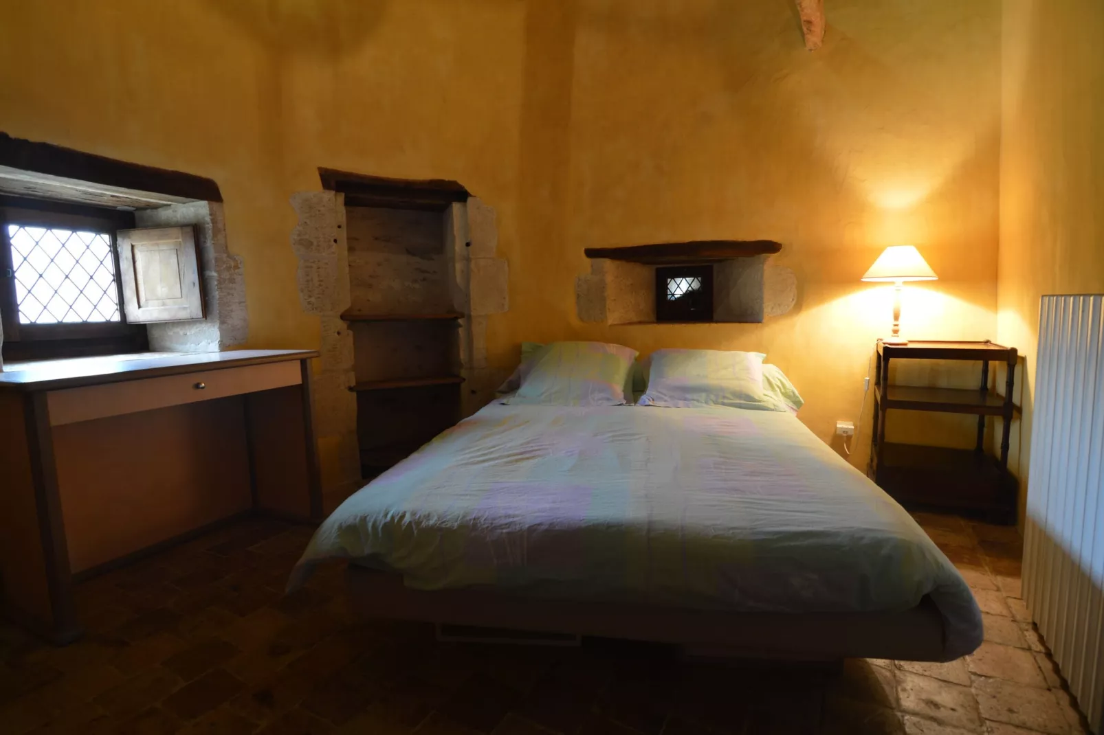 Manoir avec piscine privée-Schlafzimmer