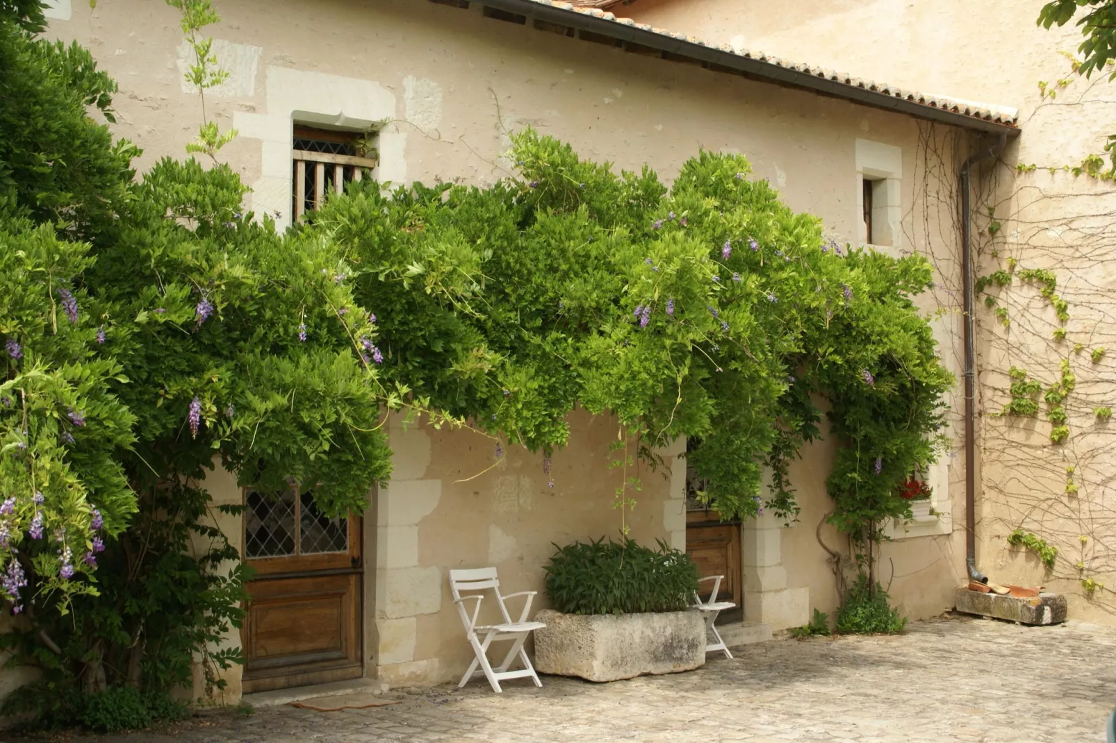 Manoir avec piscine privée-Garten Sommer