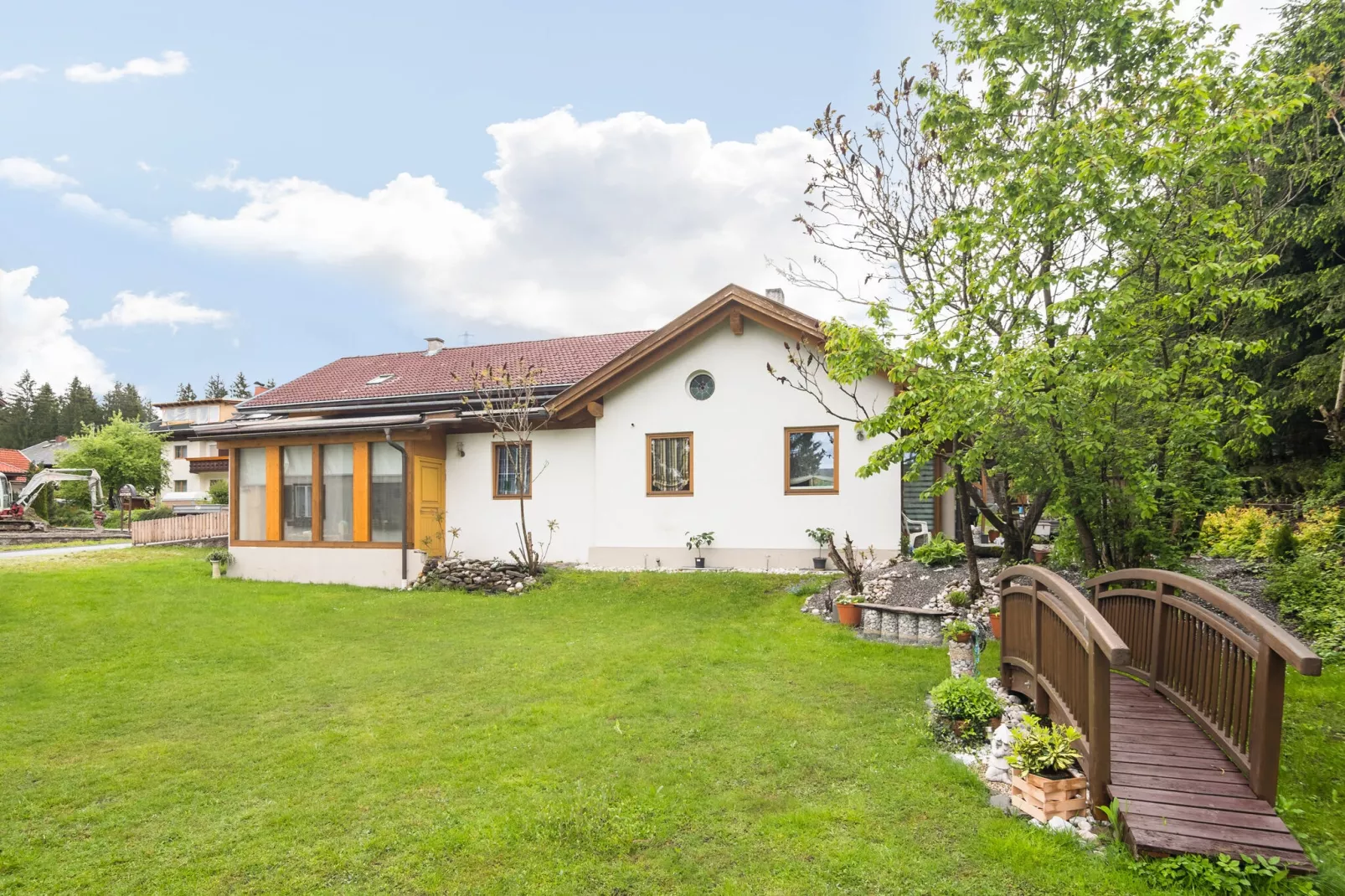 Apartment Tröpolach OG-Außenbereich Sommer