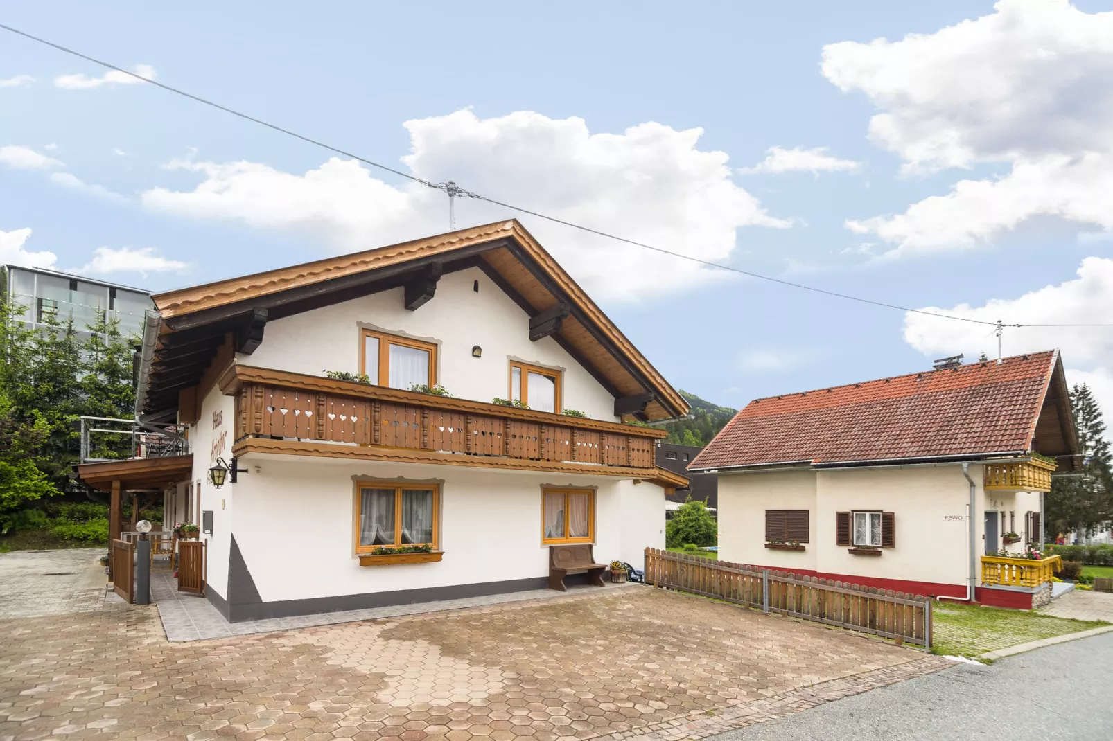 Apartment Tröpolach OG-Außenbereich Sommer