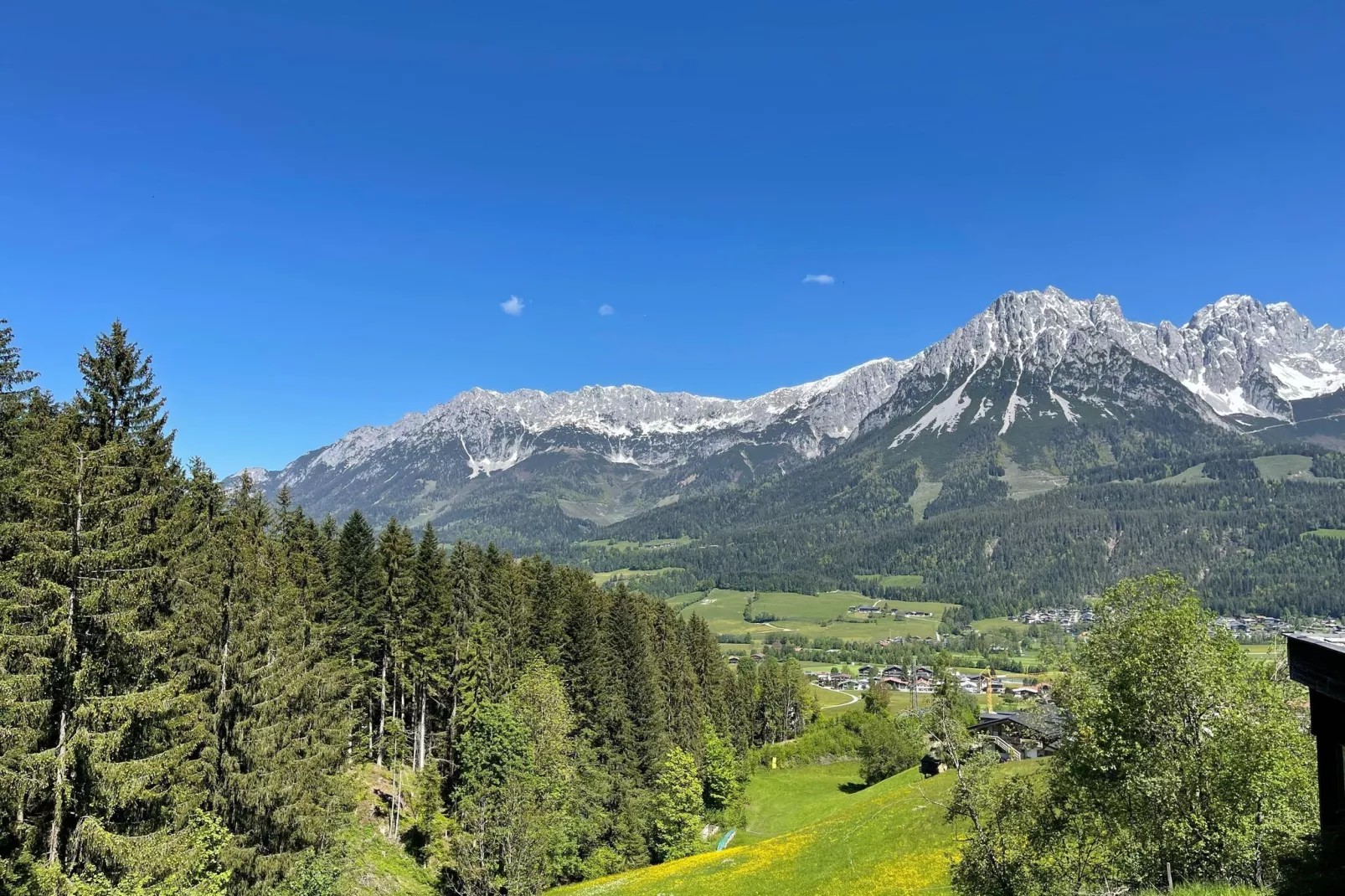 Apartment Berghof Ski-in & Ski-out-View summer