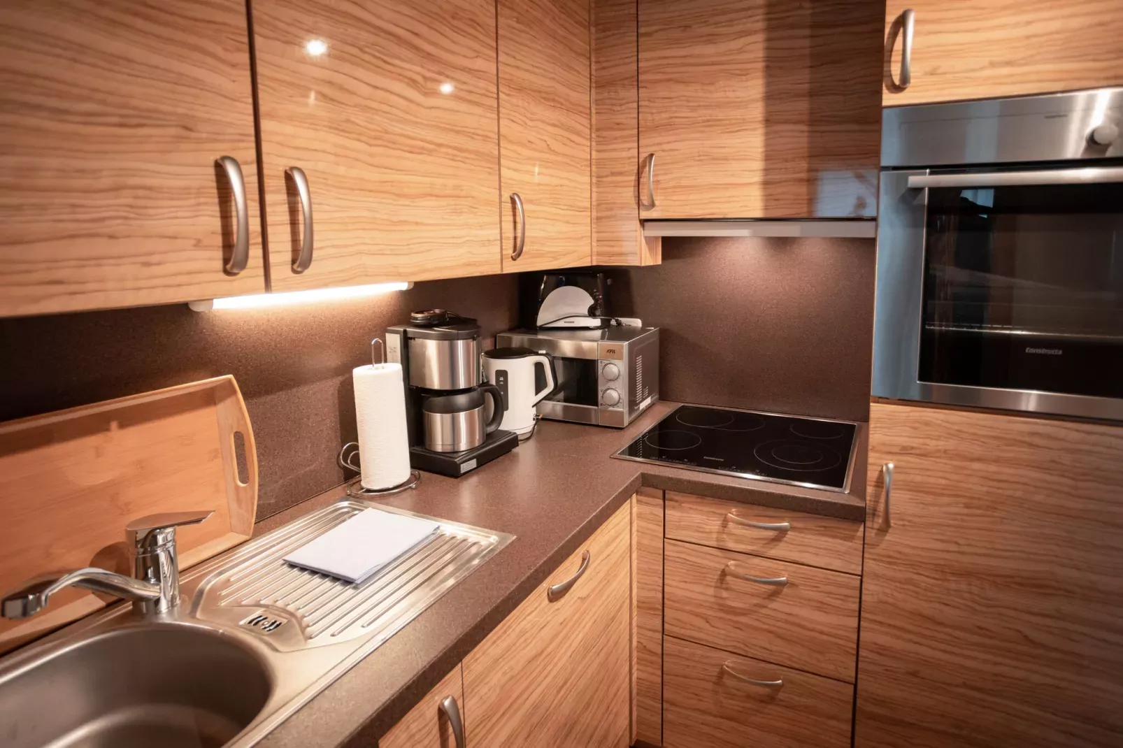 Unique holiday home in Viechtach with sauna-Kitchen