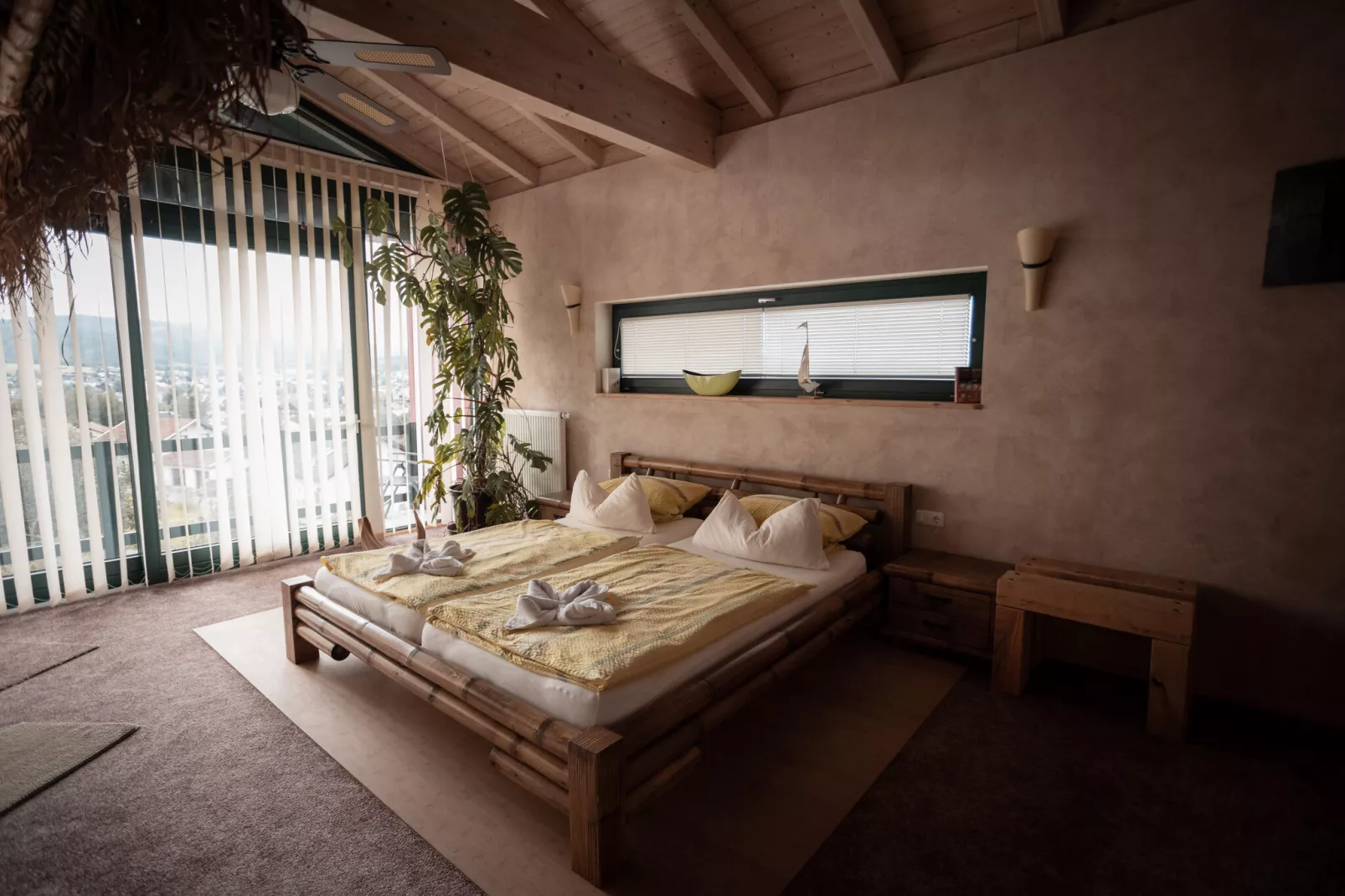 Unique holiday home in Viechtach with sauna-Bedroom