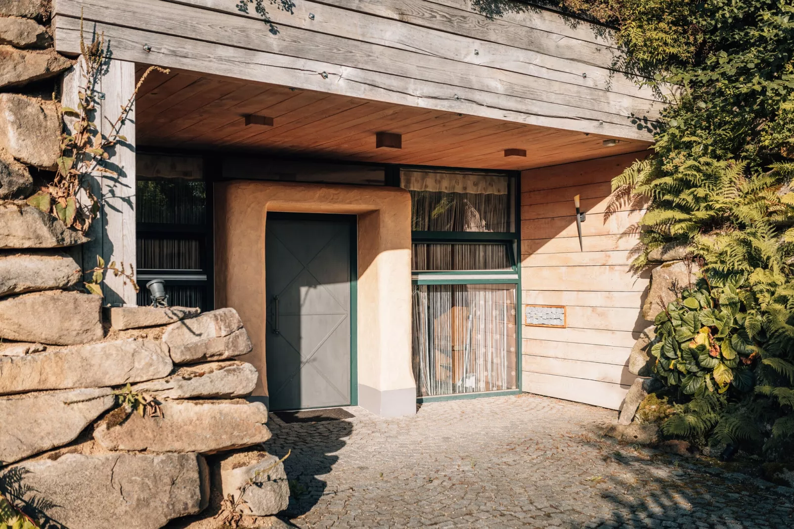 Holiday home with sauna in Viechtach-Reception hall