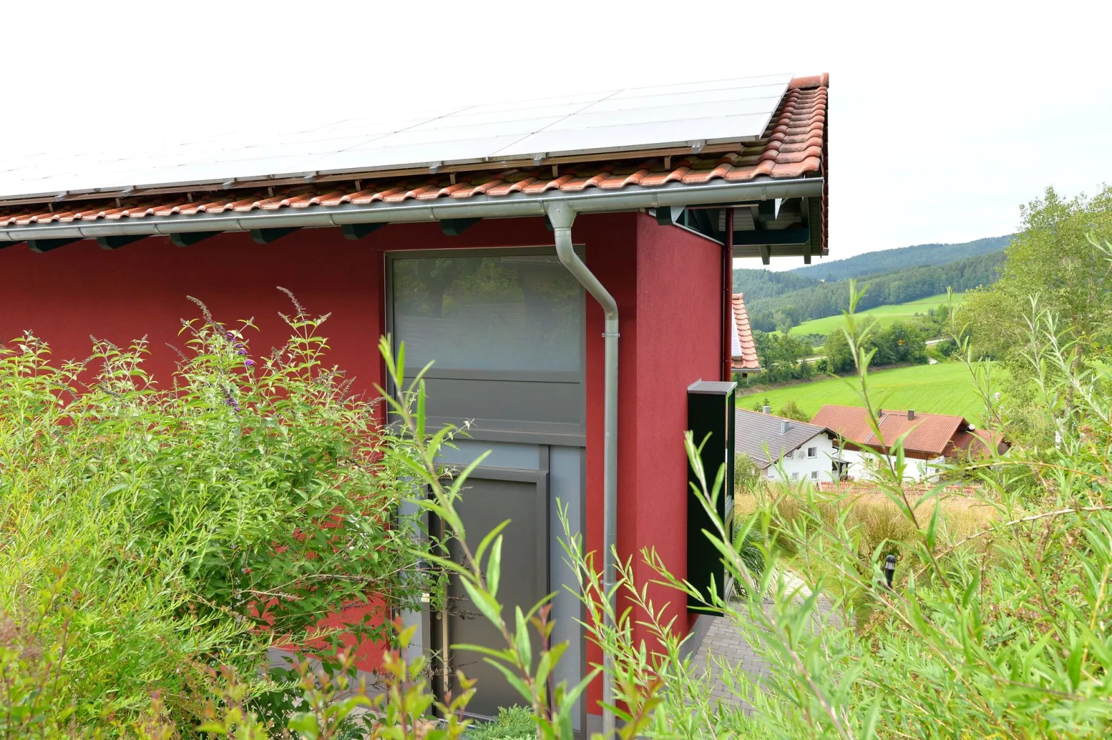 Holiday home with sauna in the Bavarian Forest-View summer