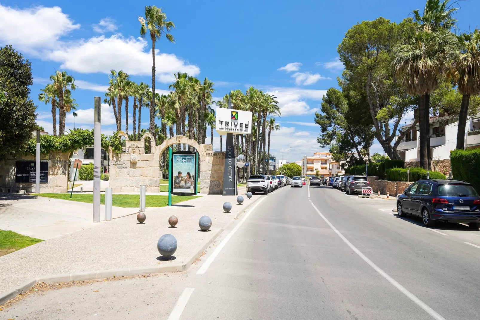 La Plaza de Villamartin-Gebiete Sommer 1 km