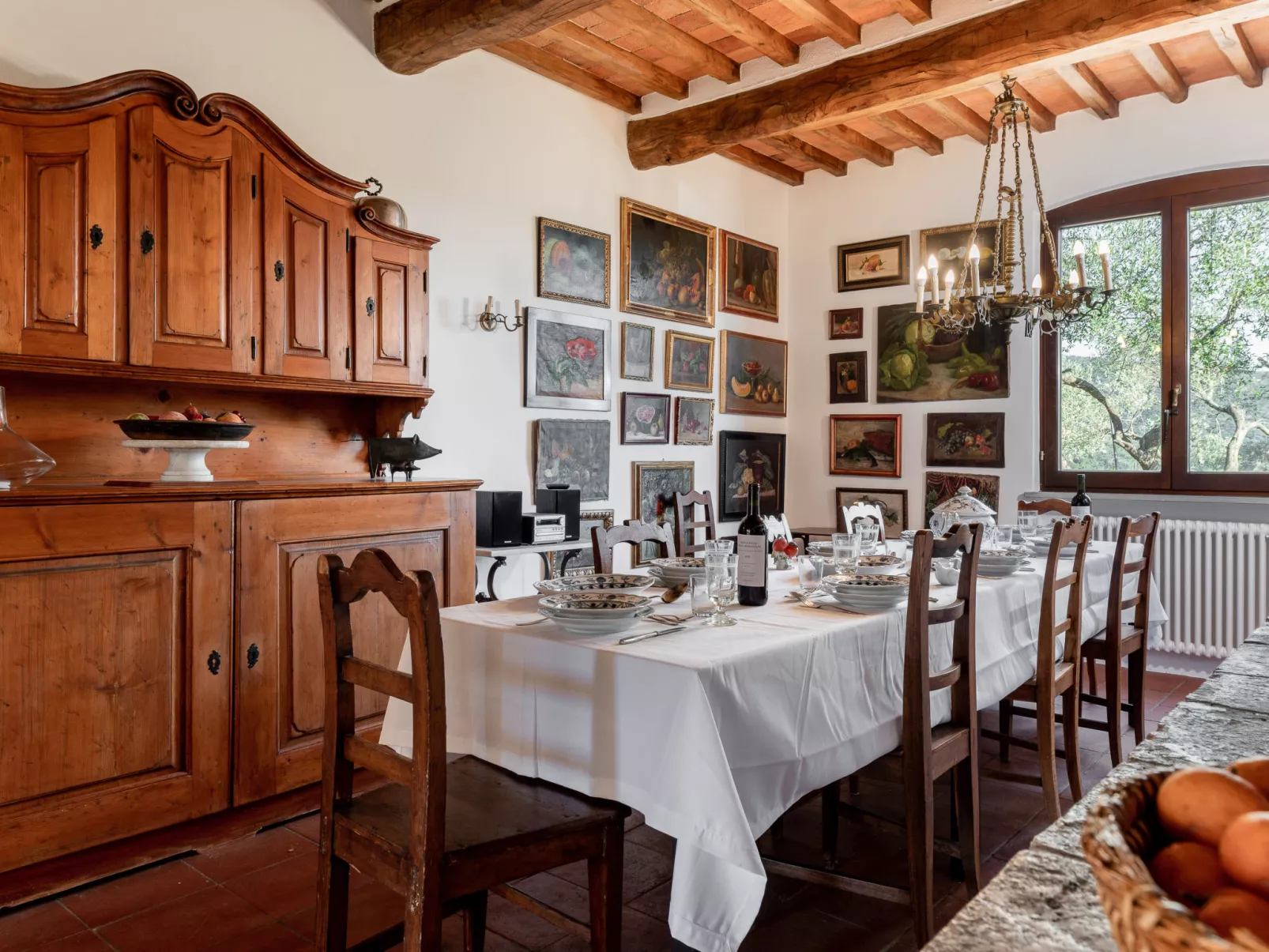 Villa Marsiliana-Inside