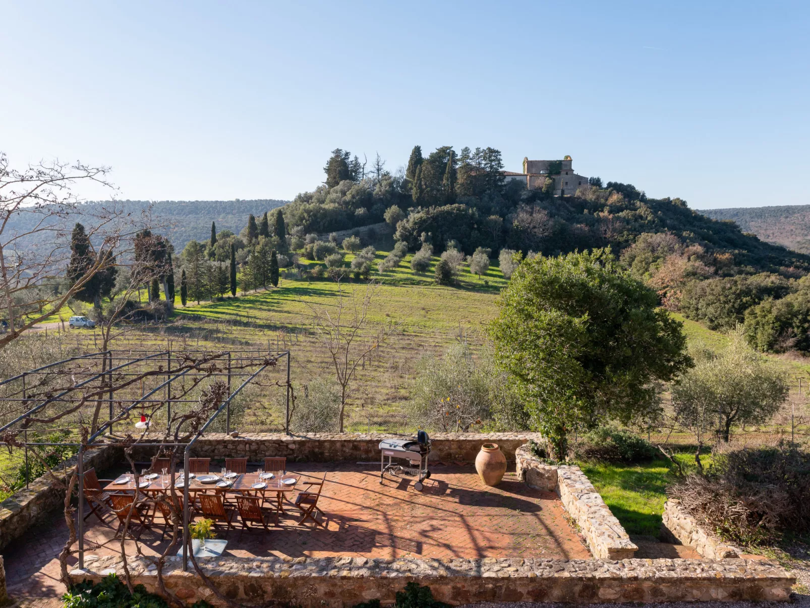 Villa Marsiliana-Outside
