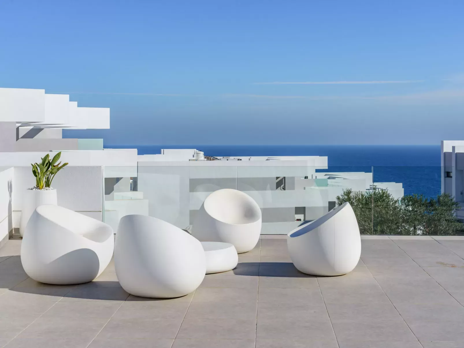 Ático Sea View Pure South-Drinnen