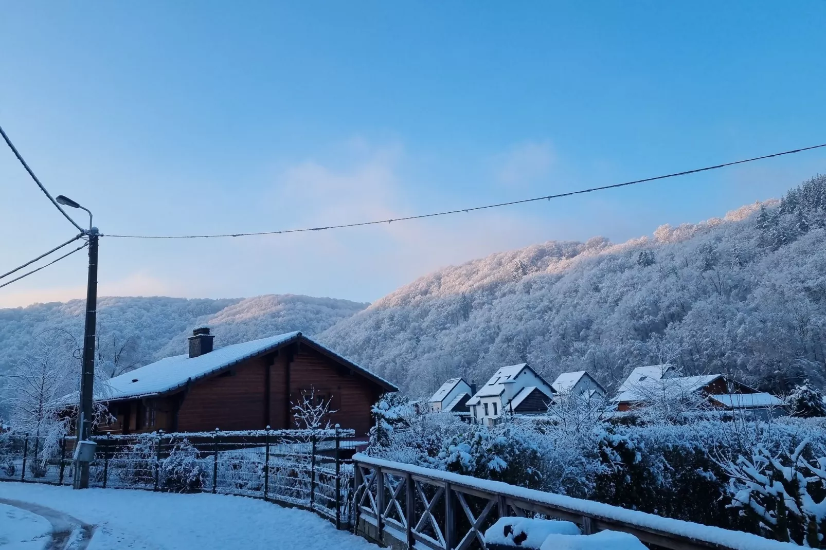 Chalet peupliers-Extérieur hiver