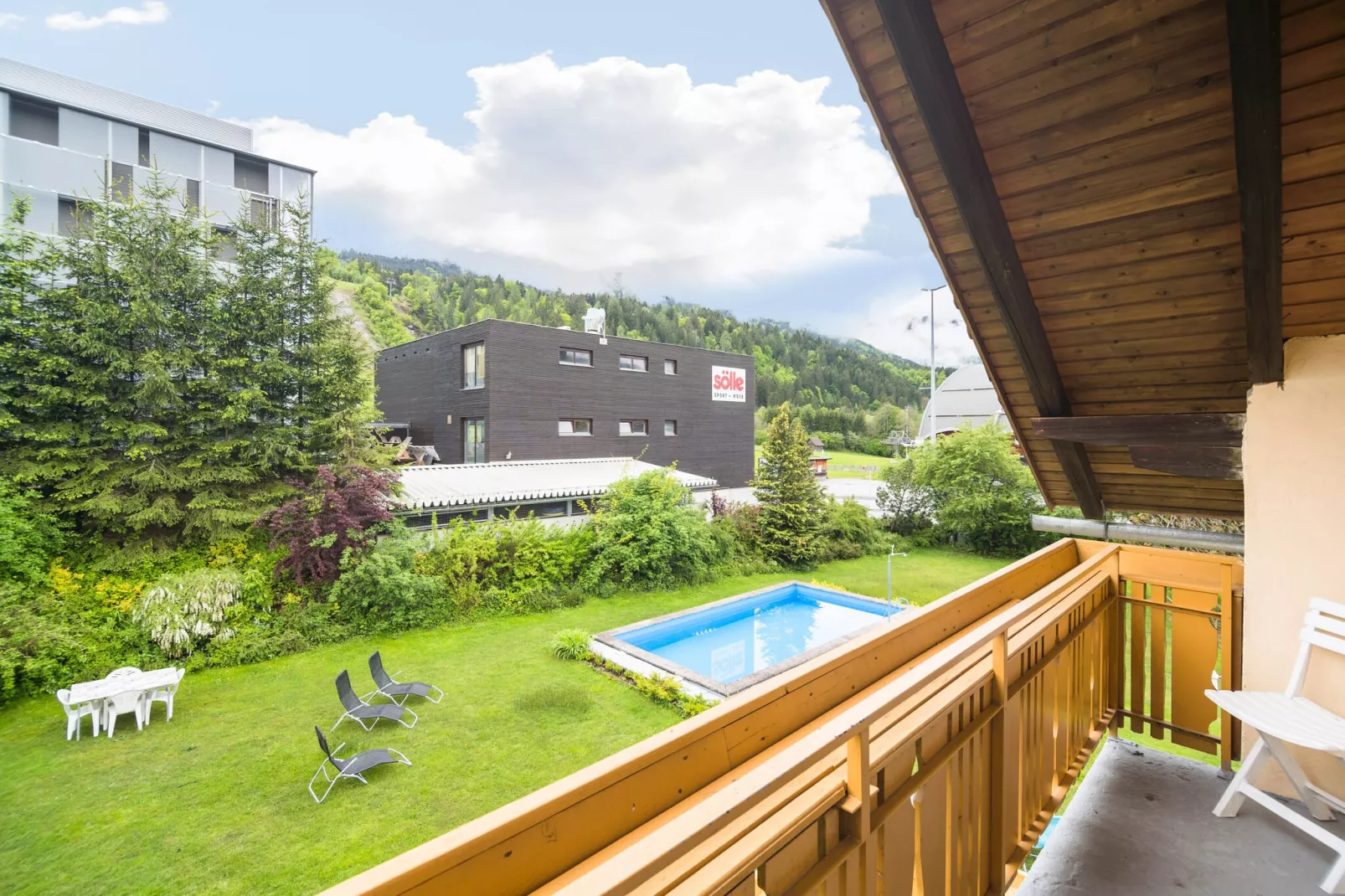 Apartment Tröpolach OG-Aussicht Sommer