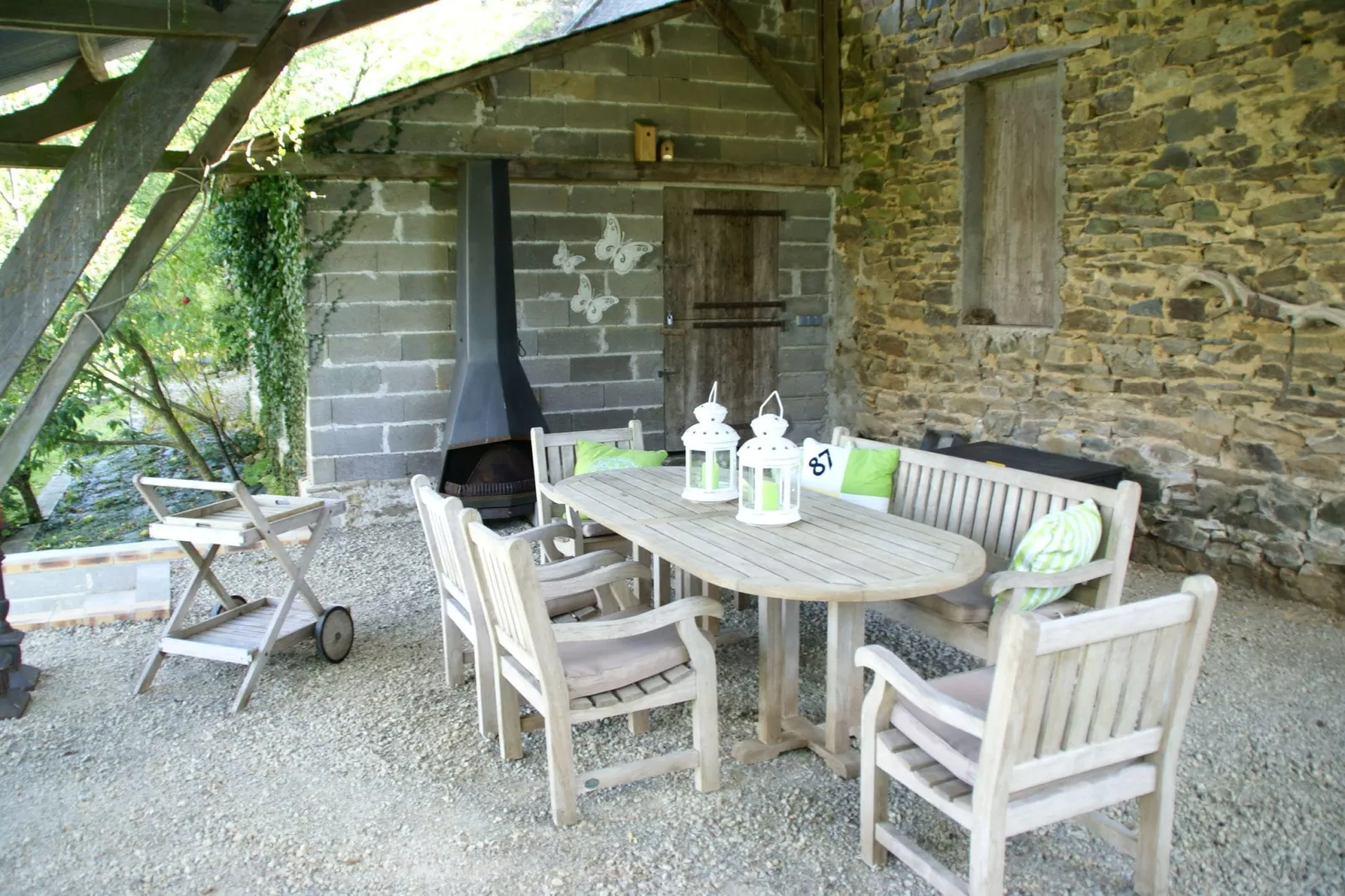Maison de vacances Sussac-Terrace balcony