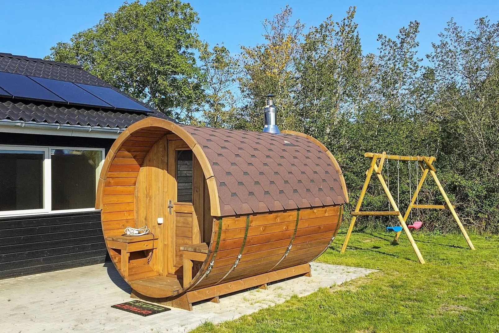 Maison de vacances pour 16 a Rømø-Sauna