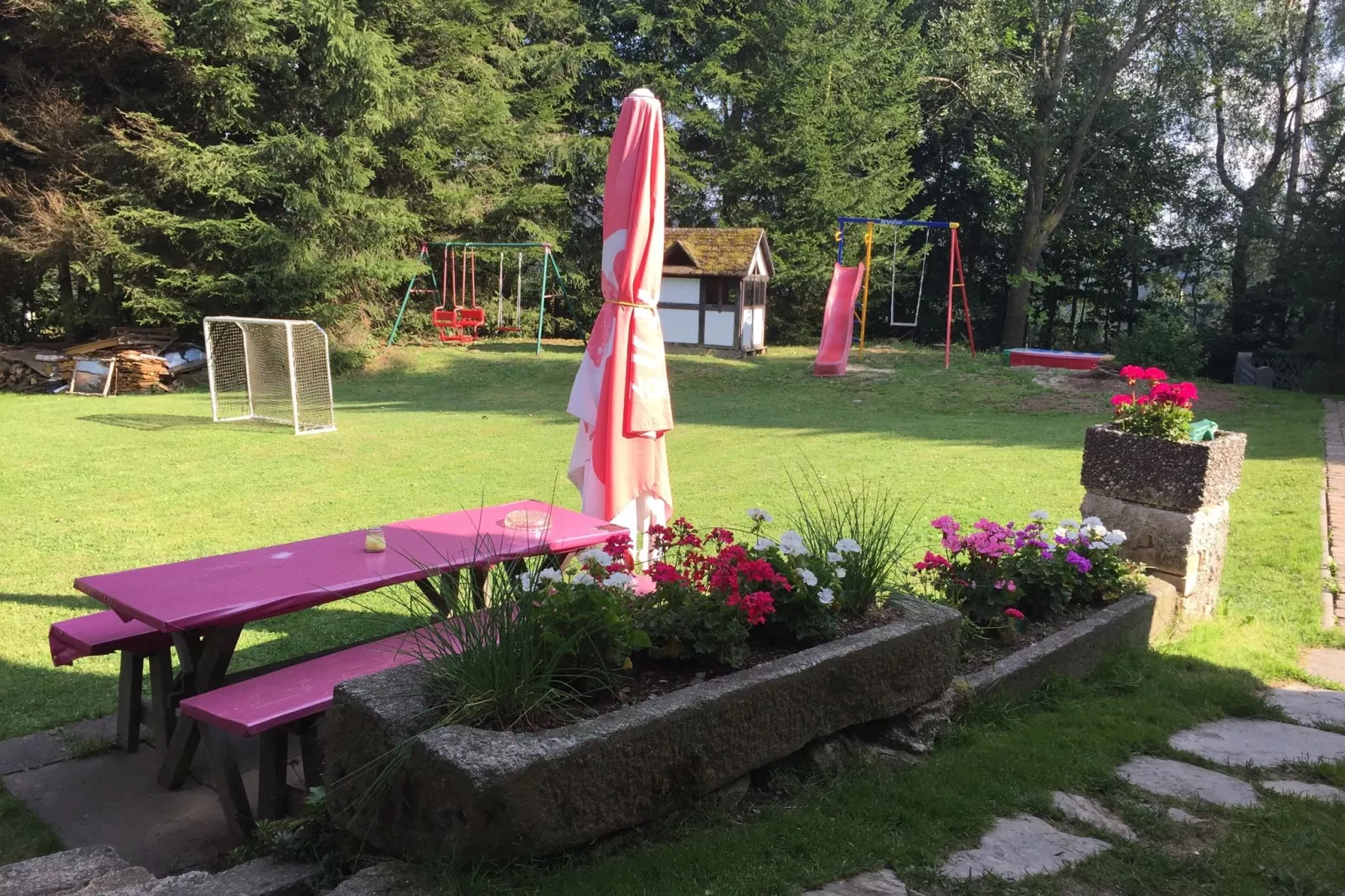 Ferienhaus Anna-Gärten Sommer