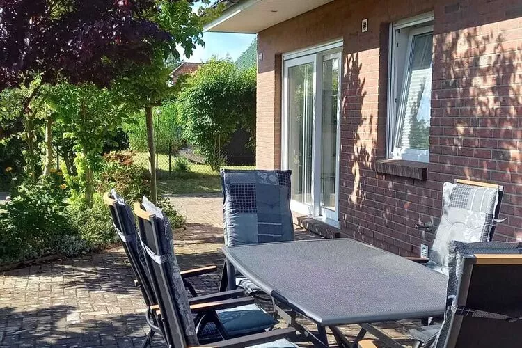 Ostsee-Haus Windland auf der Insel-Gärten Sommer