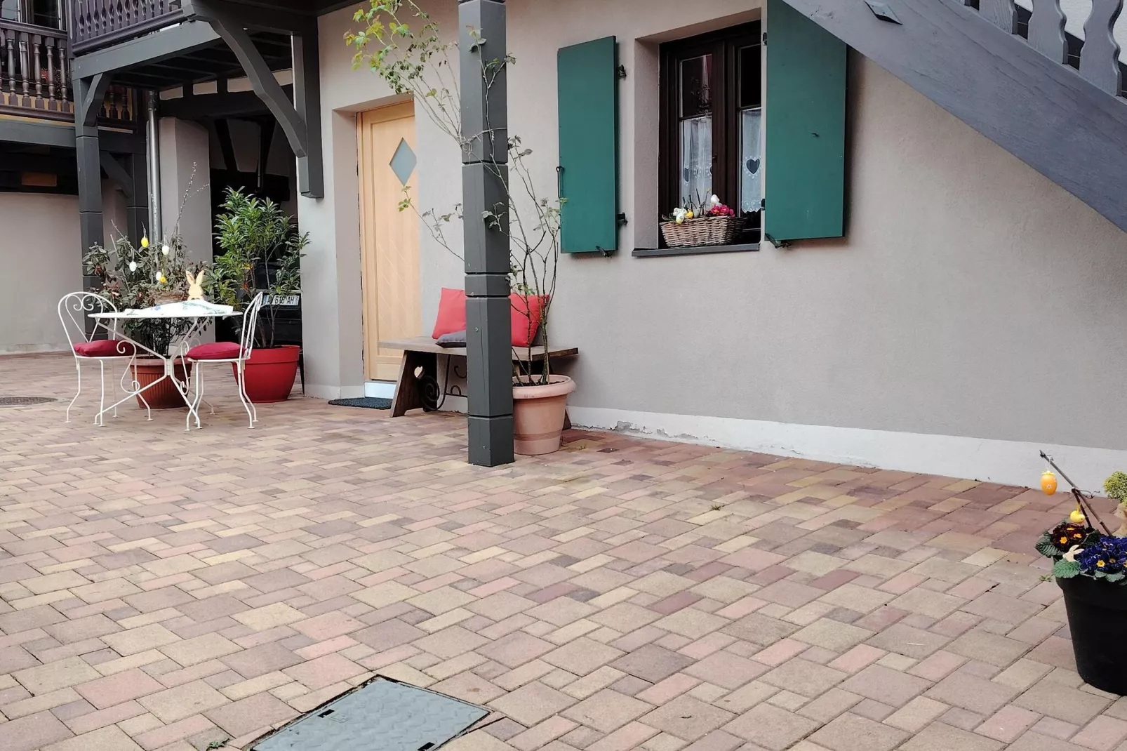 Magnifique Appartement Alsacien-Terrace balcony